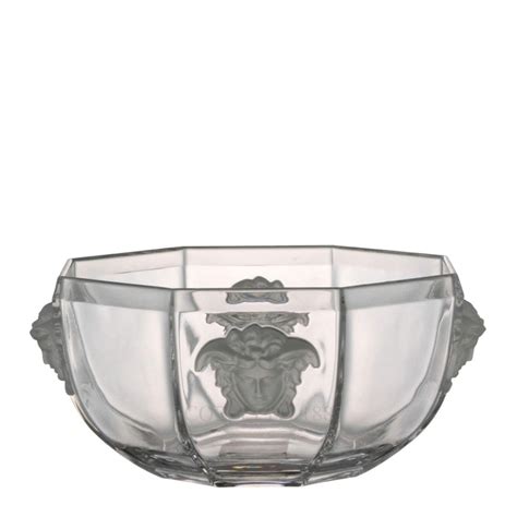 versace crystal bowl medusa design|Versace Rosenthal Crystal Lumiere Medusa Footed Bowl .